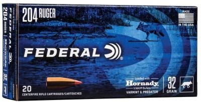 204 RUGER 32GR V-MAX 20RD