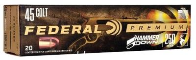 45 COLT 250GR HAMMER DOWN 20RD