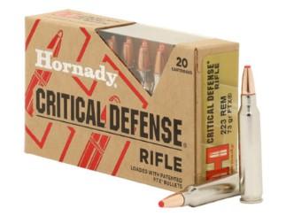 223REM 73GR FTX CRITICAL DEFENSE RIFLE 20RD