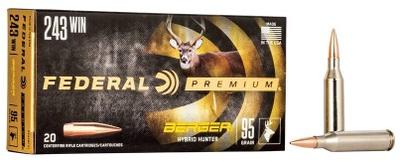 243WIN 95GR BERGER HYBRID HUNTER 20RD