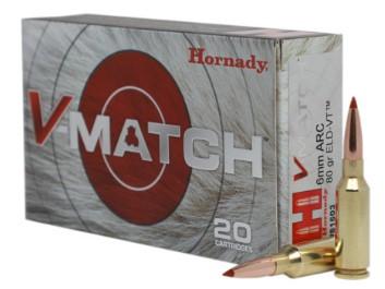 6MM ARC 80GR ELD-VT V-MATCH 20RD