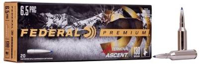6.5 PRC 130GR TERMINAL ASCENT 20RD