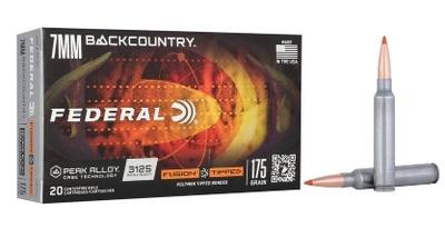 7MM BACKCOUNTRY 175GR FUSION TIPPED 20RD