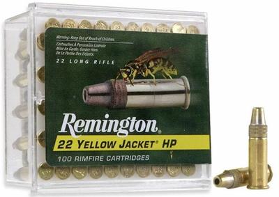22 LR 33 GR TCHP YELLOW JACKET 100 RD