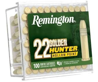 22LR 40GR PLATED HP GOLDEN HUNTER 100RD