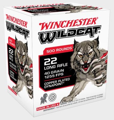 22LR 40GR COPPER PLATED DYNAPOINT WILDCAT 500RD