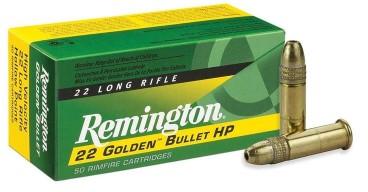 22 LR  36 GR HV PLATED HP 500 RDS