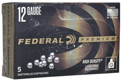 12GA 2 3/4IN 1600FPS 9 PELLETS 00 BUCK LEAD FREE 5RD