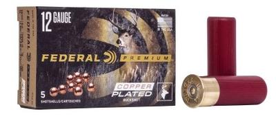 12GA 2 3/4` 1325FPS 9PELLETS 00BUCK COPPER PLATED 5RD