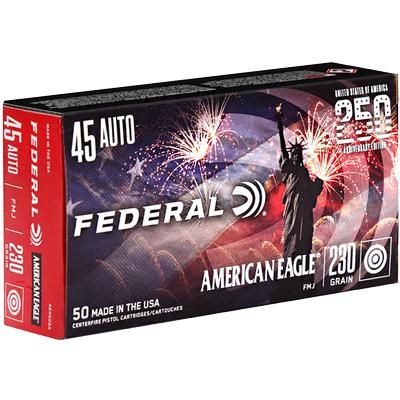 45 ACP 230 GR FMJ AMERICAN EAGLE 50rds
