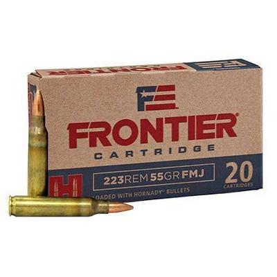 223 Rem 55GR FMJ Frontier 20RD