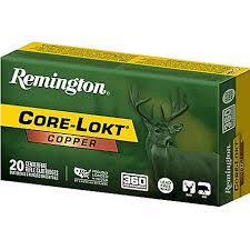 360 Buckhammer 160GR Core-Lokt Copper HP 20RD