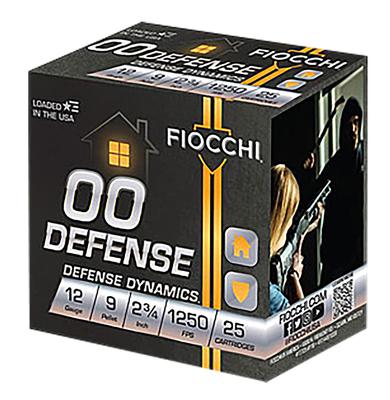12GA 2-3/4in 00 Buck 9 Pellet 1250FPS 25RD