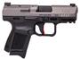  Tp9 Elite Sc 9mm 3.6in 15 + 1 Gray/Black Semi Auto Pistol - Optic Ready