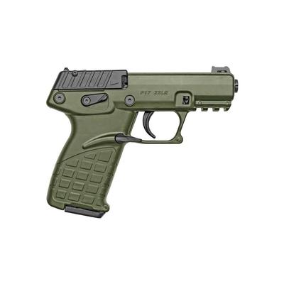 P17 22LR 3.93in Green Semi Auto Pistol