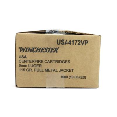 9mm 115GR FMJ USA Target Pack 1000RD