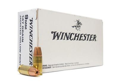 9mm 147GR JHP 50RD