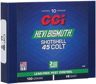 45 Colt 130GR 8 Shot Hevi-Bismuth 10RD