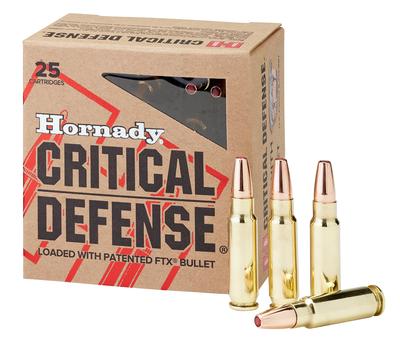 5.7x28mm 40GR FTX Critical Defense 25RD
