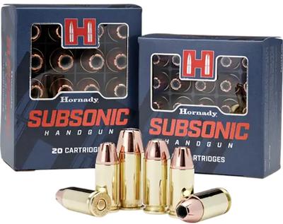 45 AUTO 230GR XTP Subsonic 20RD