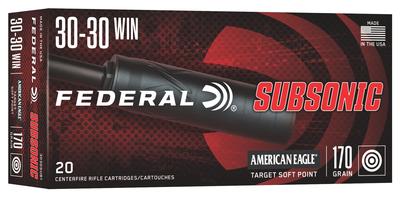 30-30 Win 170GR Soft Point American Eagle 20RD