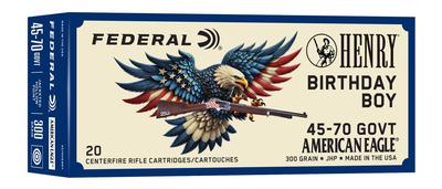 45-70 GOVT 300GR Jacketed Hollow Point American Eagle 20RD