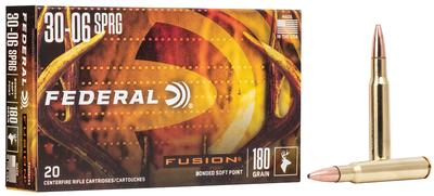 30-06 Springfield 180GR FUSION TIPPED 20RD