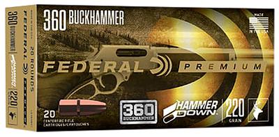 360 Buckhammer 220GR HAMMER DOWN 20RD