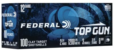 12GA 3DR 1-1/8OZ 1200FPS 8 Shot Top Gun 200RD