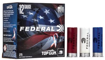 12GA 2-3/4DR 1-1/8OZ 1145FPS 8 Shot Top Gun USA 25RD