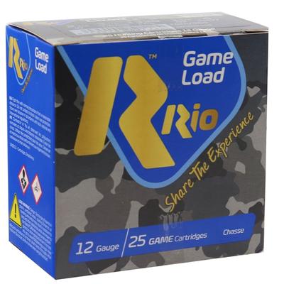 12GA 2-3/4in 1-1/4oz 1330FPS 4 Shot Game Load 25RD