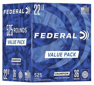 22LR 36GR Hollow Point Champion 525RD