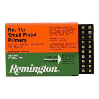No. 1-1/2 Small Pistol Reloading Primers 100CT