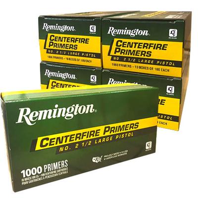 No. 2-1/2 Large Pistol Reloading Primers 5000CT