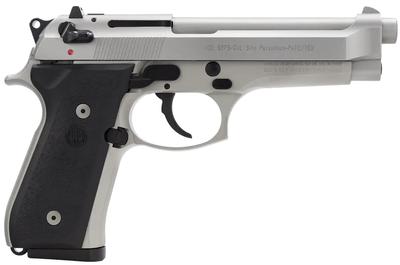 92FS INOX 9mm 4.9in Stainless Steel Semi Auto Pistol