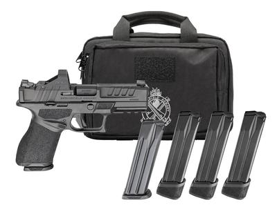 Echelon 4.0C 4 Mags & Bag Gear Pac Bundle 9mm 4in 18+1 Pistol - Green Dot Optic