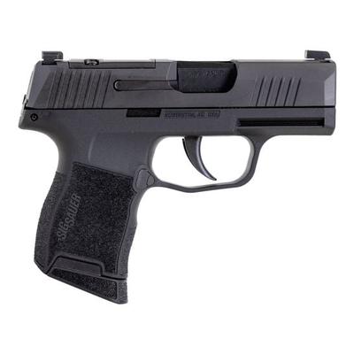 P365 9mm 3.1in 10+1 Black Semi Auto Pistol - Optic Ready