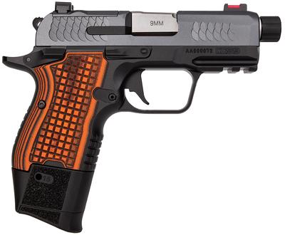 CDS9 9mm 3.64in 15+1 Gray/Black Semi Auto Pistol - Optic Ready & Manual Safety
