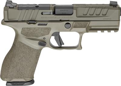 Echelon 9mm 4.0in 18+1 OD Green Semi Auto Pistol - Optic Ready