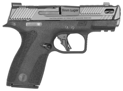 PC Shield X 9mm 3.60in 15+1 Gray/Black Pistol - Optic Ready & Manual Safety