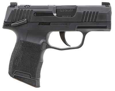 P365 BXR 9mm 3.10in 10+1 Black Semi Auto Pistol - Optic Ready & Manual Safety