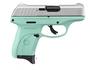  E9cs 9mm 3.12in 7 + 1 Turquoise Semi Auto Pistol - Manual Safety