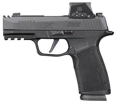 P365 XMacro 9mm 3.10in 17+1 Black Semi Auto Pistol - Red Dot Optic