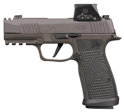 P365 AXG Legion 9mm 3.10in 17+1 Gray Semi Auto Pistol - Red Dot Optic