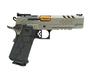  2k11 Target 9mm 5in 20 + 1 Stainless Steel Pistol - Optic Ready & Manual Safety