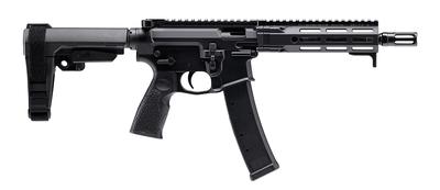 PCC 9mm 8.30in 20+1 Black Pistol Brace - Manual Safety