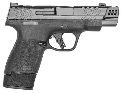 MP9 PC Shield Plus 9mm 4in 15+1 Black Semi Auto Pistol - Optic Ready