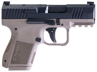 Mete MC9 9mm 3.18in 15+1 FDE/Black Semi Auto Pistol - Optic Ready