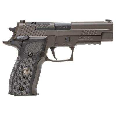 P226 Legion 9mm 4.40in 15+1 Gray Semi Auto Pistol - Optic Ready