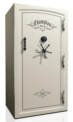 TROPHY 40 IVORY NL ELOCK BLACK CHROME HARDWARE